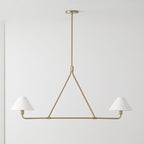 Idenune Fabric Chandelier-Moonnatur