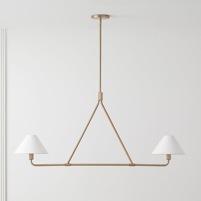 Idenune Fabric Chandelier-Moonnatur