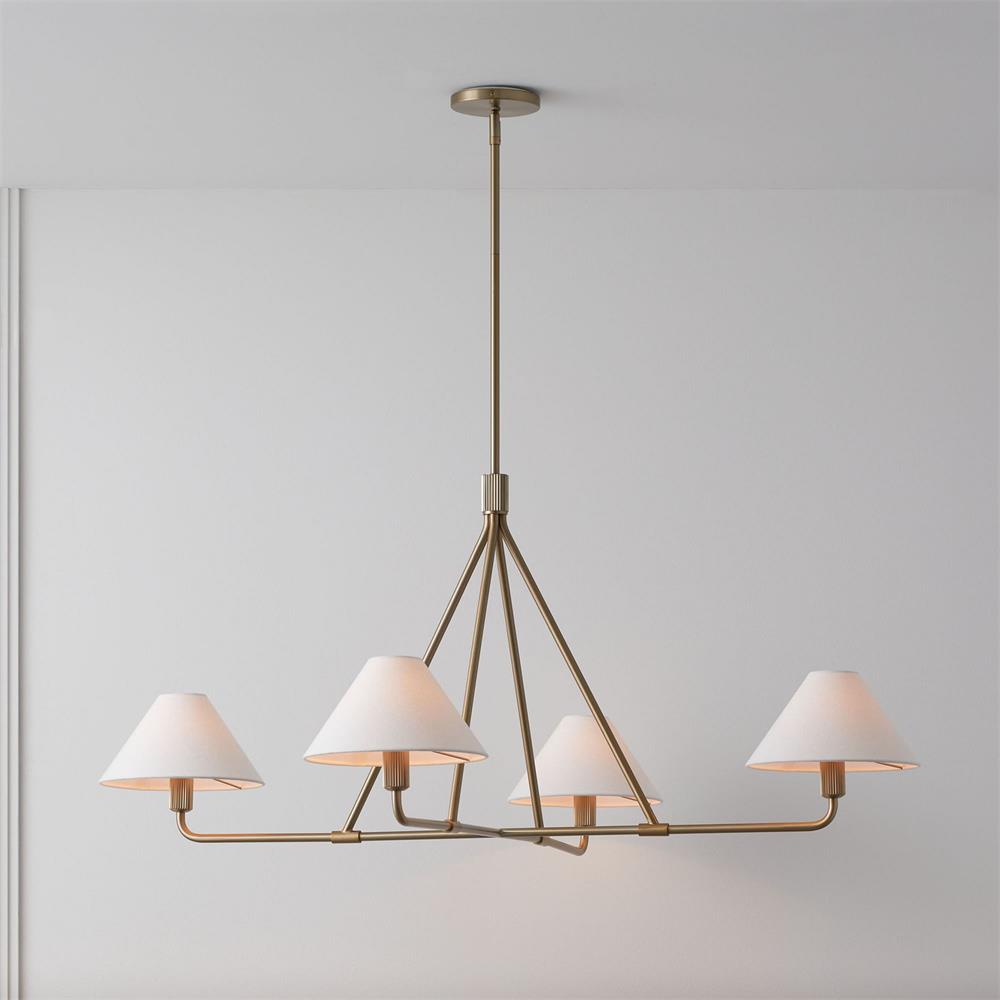 Nardenaria Fabric Chandelier-Moonnatur