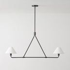 Idenune Fabric Chandelier-Moonnatur