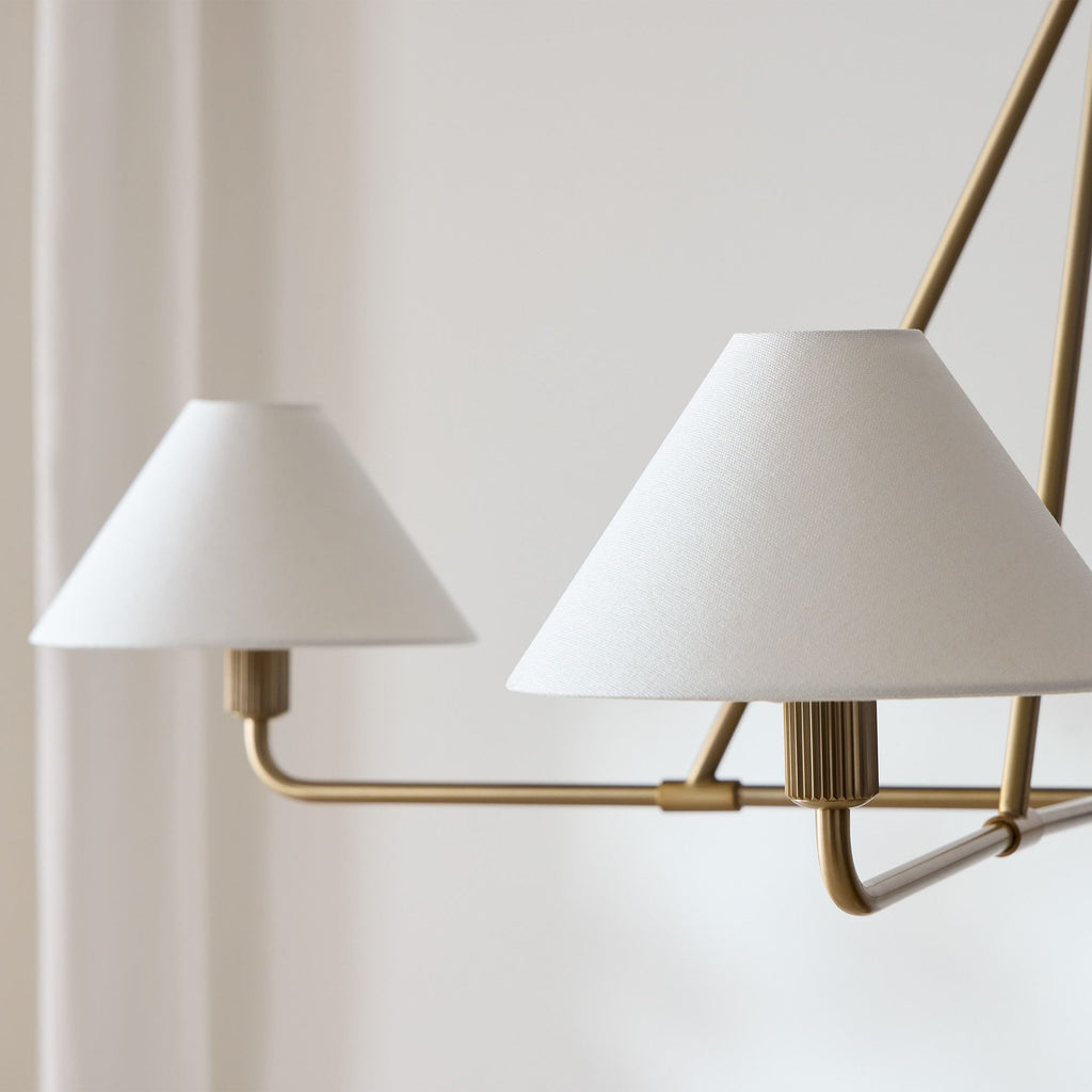 Idenune Fabric Chandelier-Moonnatur