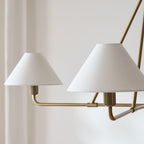 Idenune Fabric Chandelier-Moonnatur