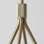 Idenune Fabric Chandelier-Moonnatur