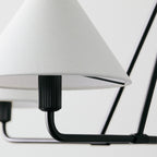 Idenune Fabric Chandelier-Moonnatur