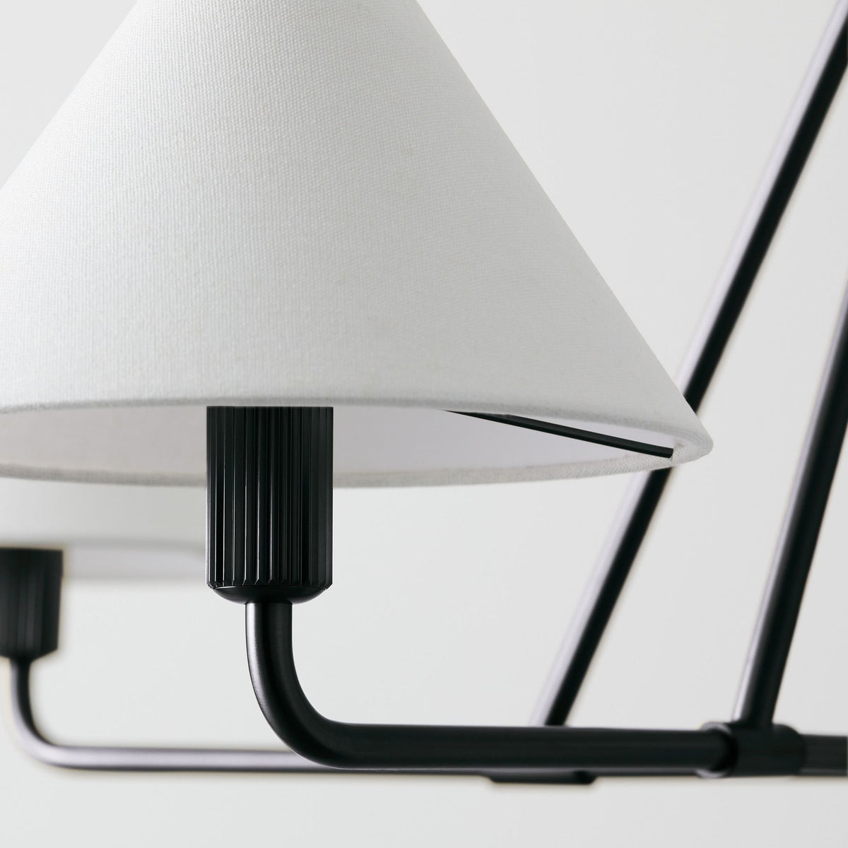 Idenune Fabric Chandelier-Moonnatur