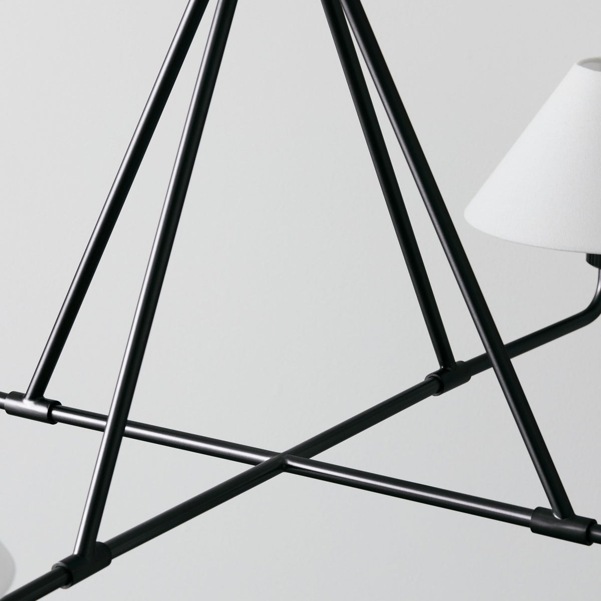 Idenune Fabric Chandelier-Moonnatur