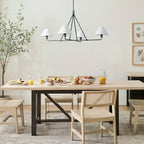Nardenaria Fabric Chandelier-Moonnatur