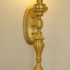 Garnelwell Brass Wall Light-Moonnatur
