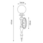 Garnelwell Brass Wall Light-Moonnatur