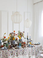 Breniel Fabric Pendant Light-Moonnatur