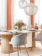 Breniel Fabric Pendant Light-Moonnatur