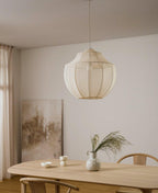 Breniel Fabric Pendant Light-Moonnatur