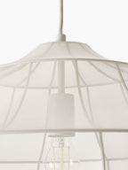 Breniel Fabric Pendant Light-Moonnatur