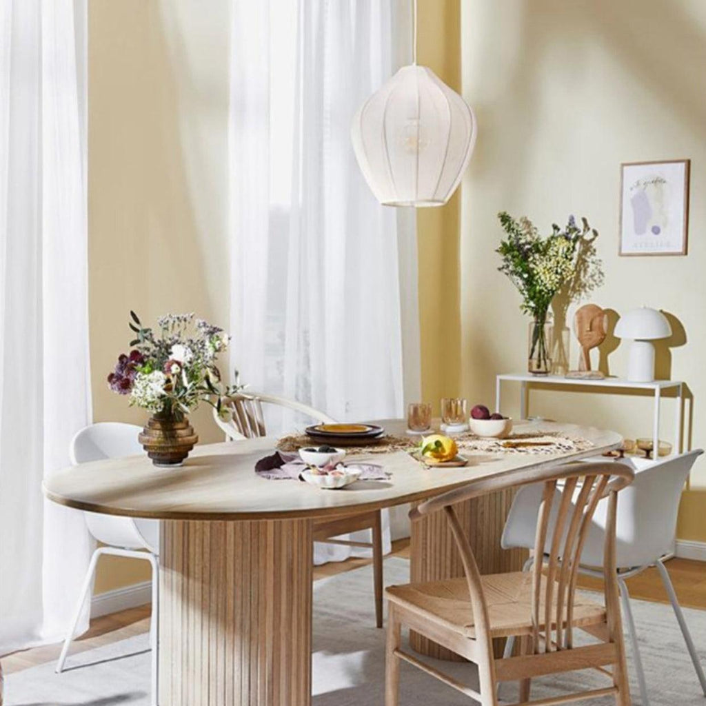 Breniel Fabric Pendant Light-Moonnatur