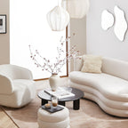 Breniel Fabric Pendant Light-Moonnatur