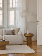 Breniel Fabric Pendant Light-Moonnatur