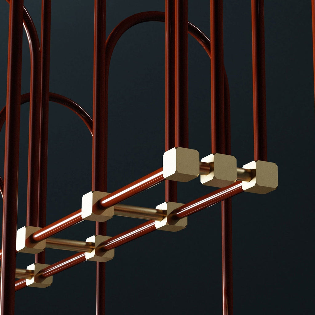 Merrenelle Metal Chandelier-Moonnatur