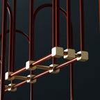 Merrenelle Metal Chandelier-Moonnatur