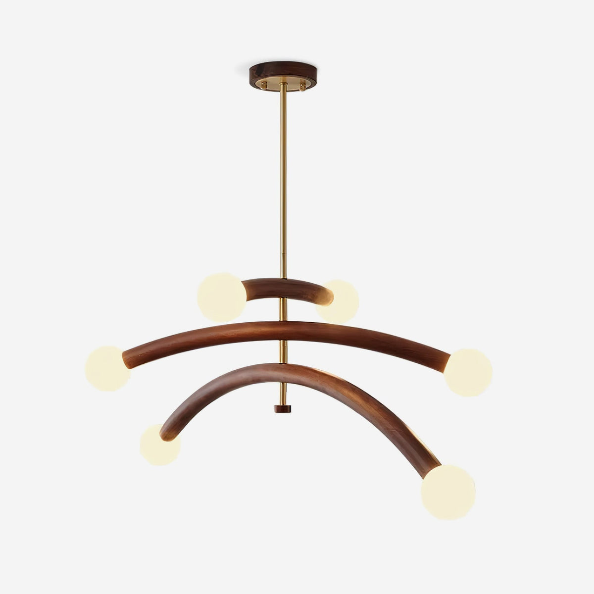 Morreliel Glass Chandelier-Moonnatur