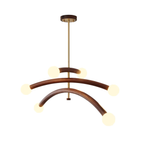 Morreliel Glass Chandelier-Moonnatur