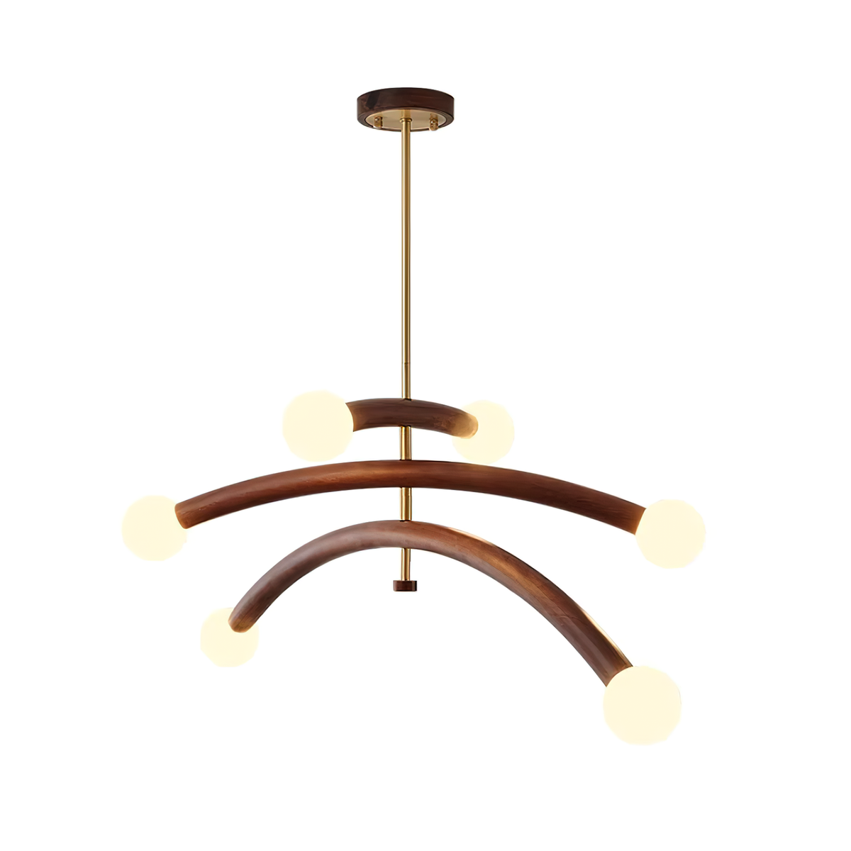 Morreliel Glass Chandelier-Moonnatur