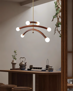 Morreliel Glass Chandelier-Moonnatur