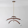 Morreliel Glass Chandelier-Moonnatur