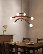 Morreliel Glass Chandelier-Moonnatur