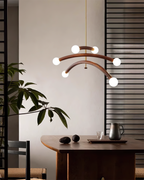 Morreliel Glass Chandelier-Moonnatur