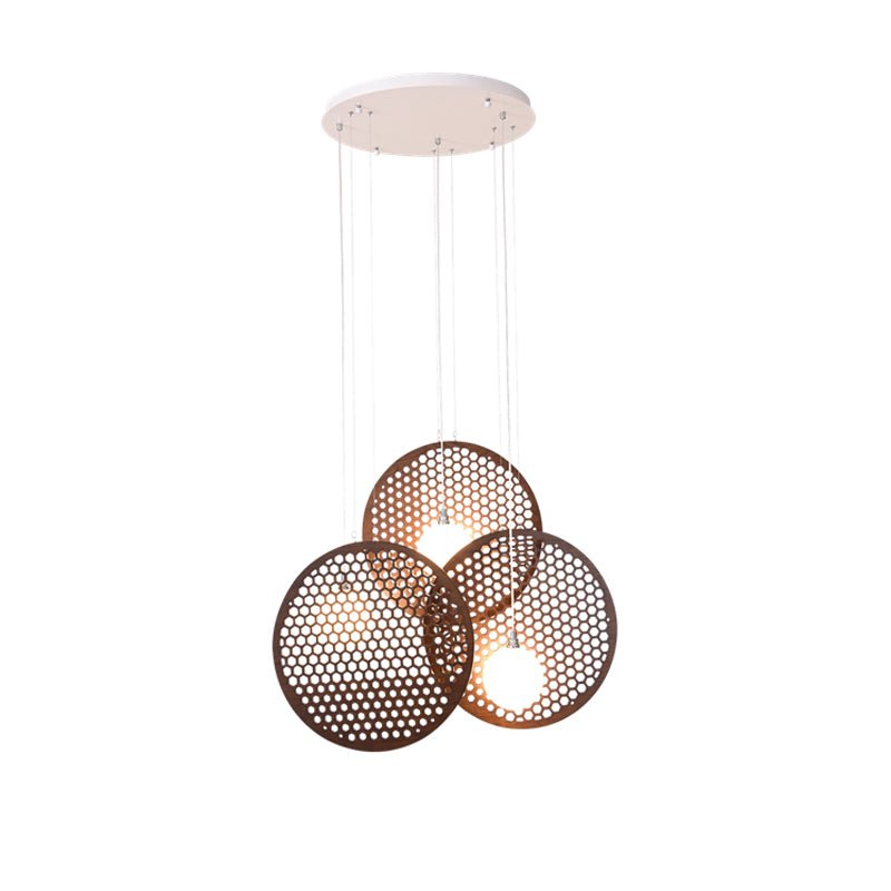 Fenniel Wood Chandelier-Moonnatur