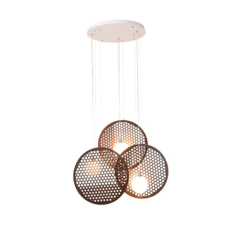 Fenniel Wood Chandelier-Moonnatur