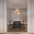 Fenniel Wood Chandelier-Moonnatur