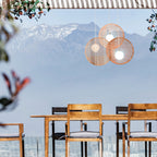 Fenniel Wood Chandelier-Moonnatur