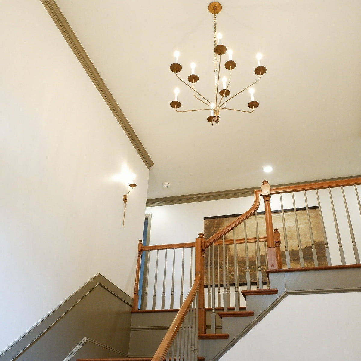 Mardenrose Brass Chandelier-Moonnatur
