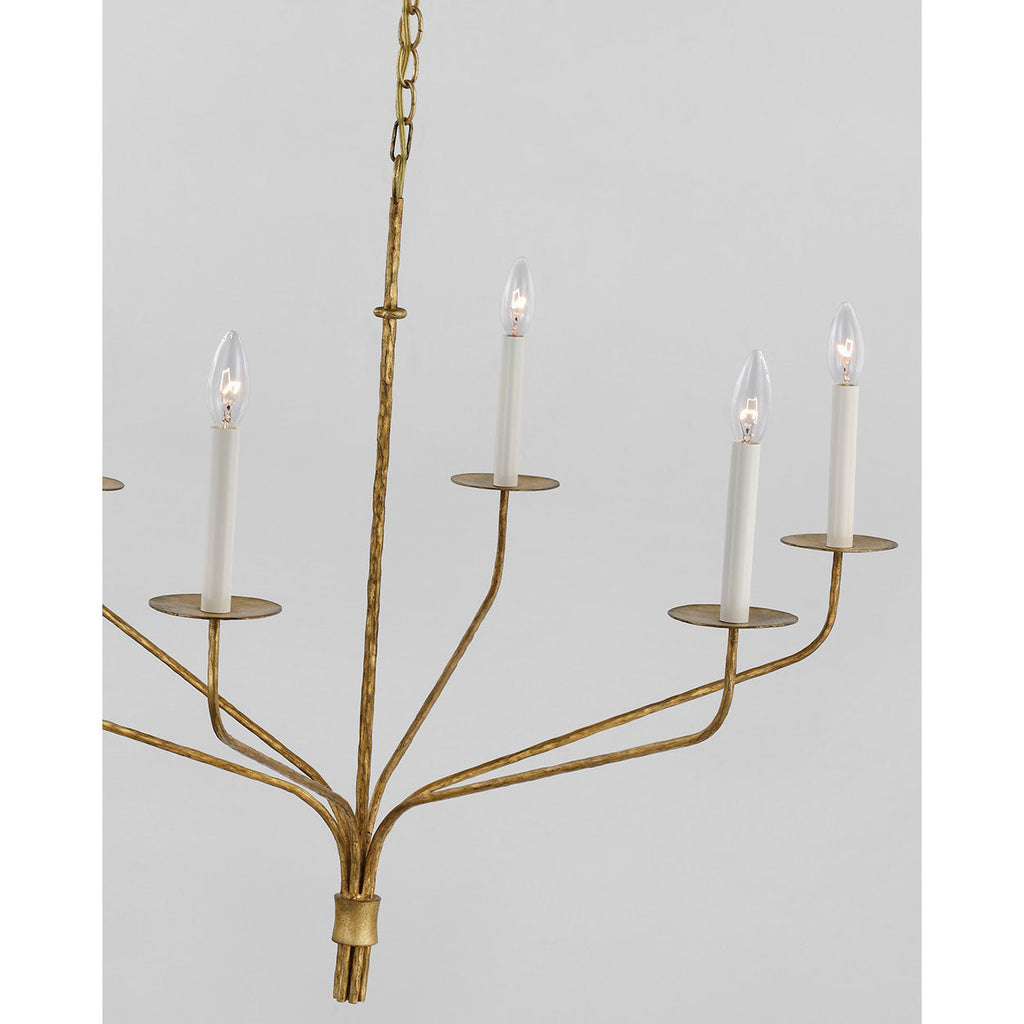 Mardenrose Brass Chandelier-Moonnatur