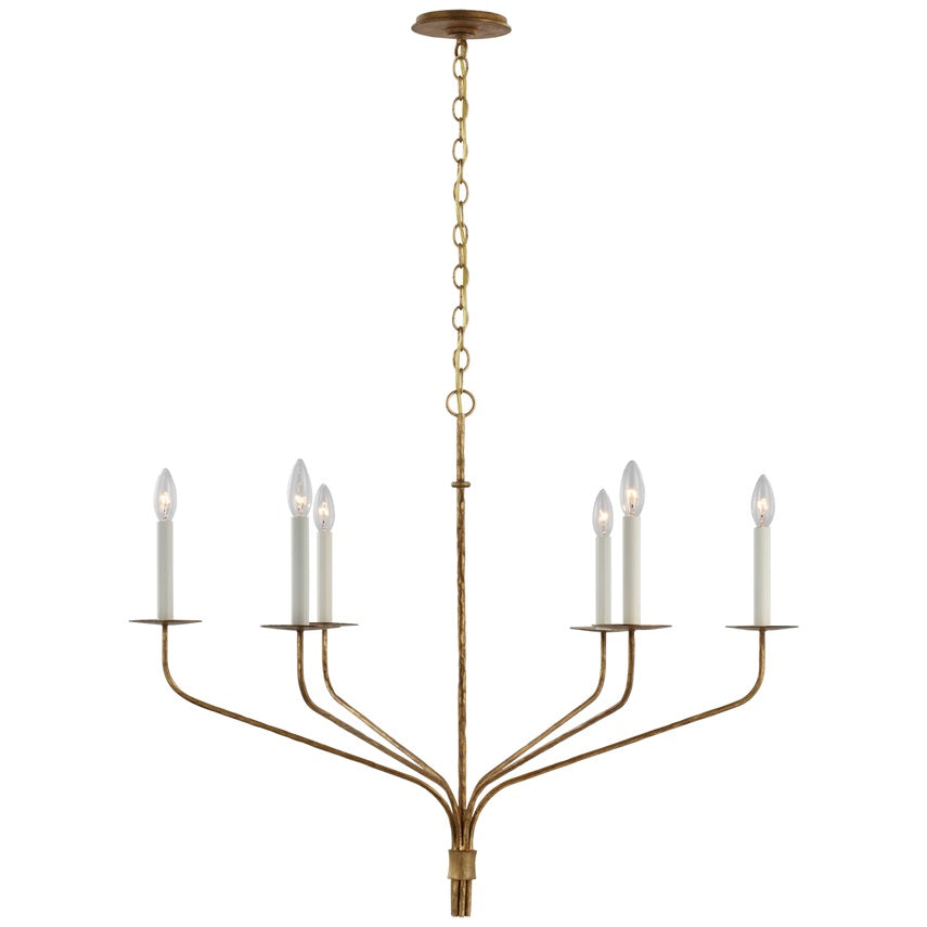 Mardenrose Brass Chandelier-Moonnatur