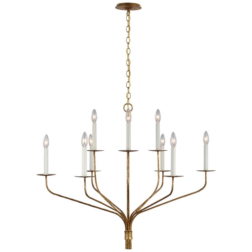 Mardenrose Brass Chandelier-Moonnatur