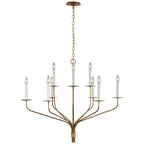 Mardenrose Brass Chandelier-Moonnatur