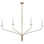 Mardenrose Brass Chandelier-Moonnatur