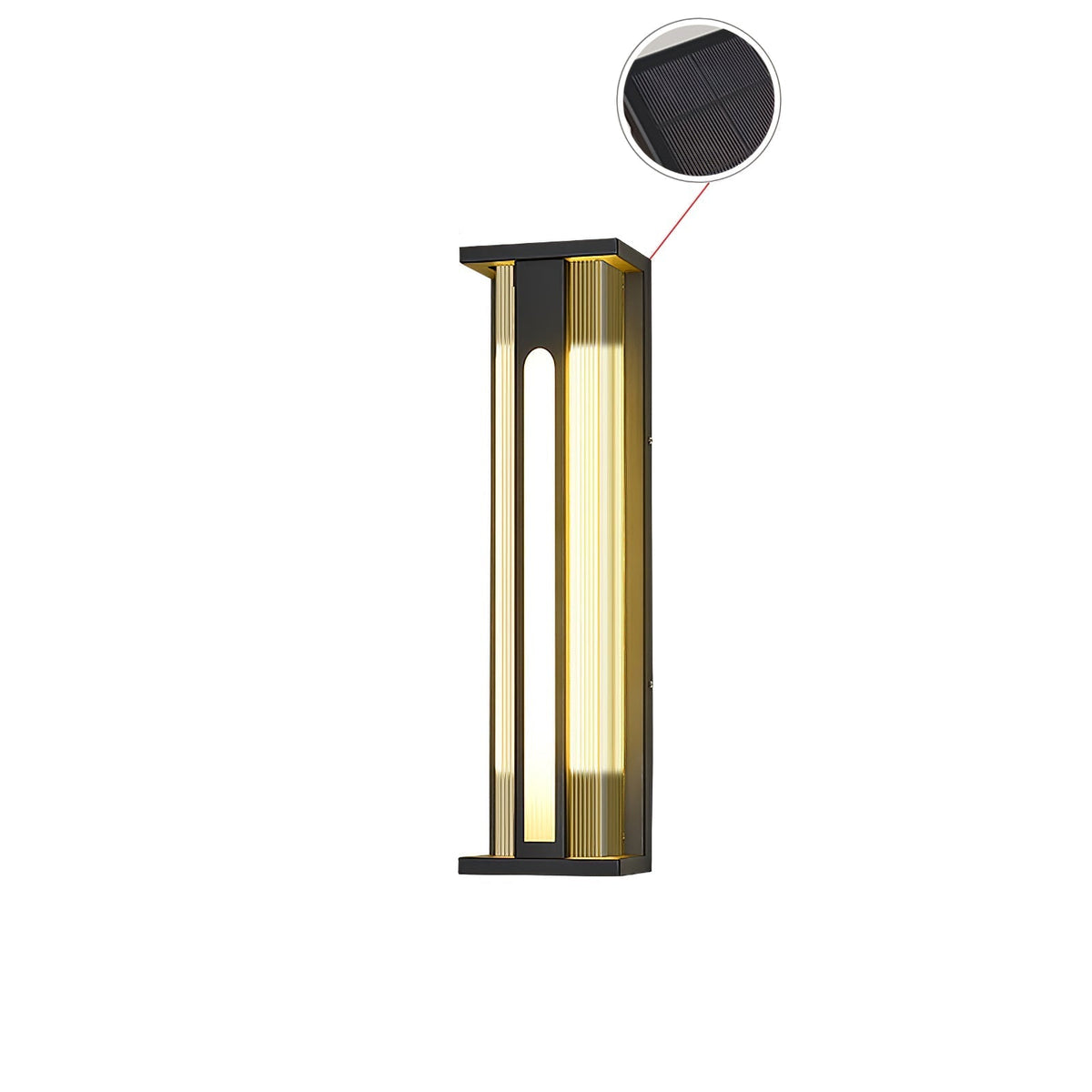 Hadrina Stainless Steel Wall Light-Moonnatur
