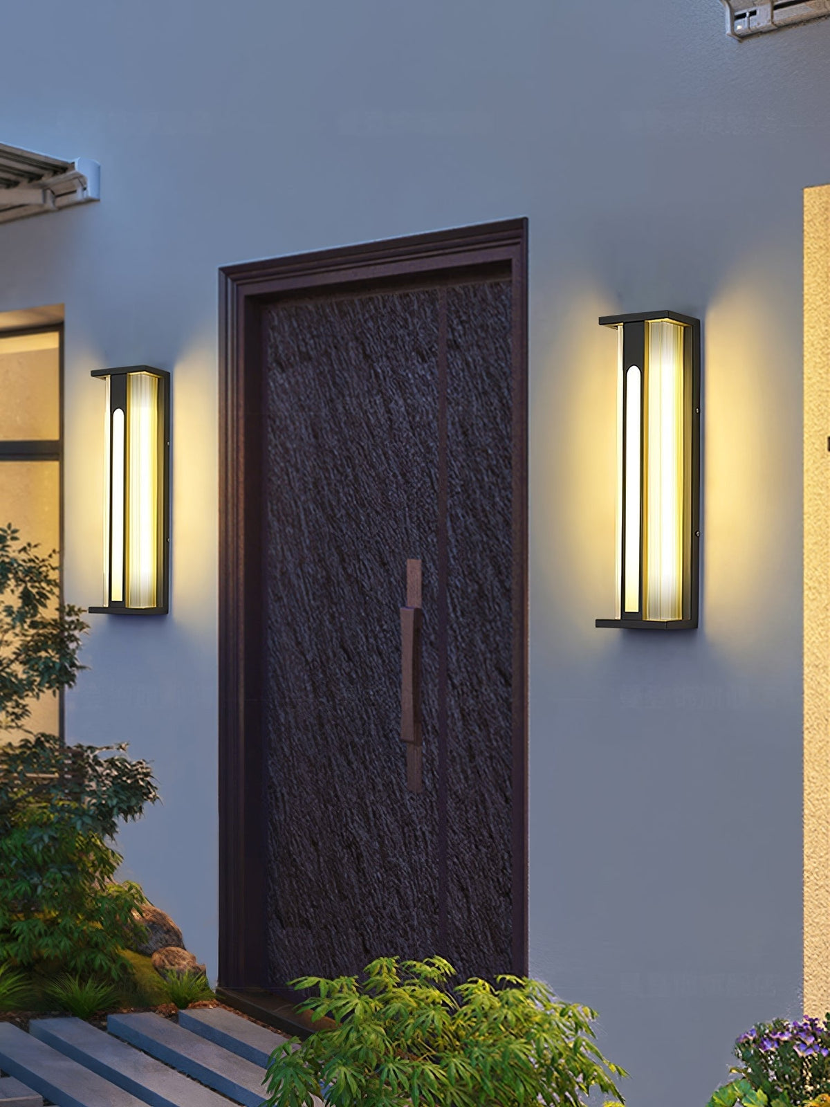Hadrina Stainless Steel Wall Light-Moonnatur
