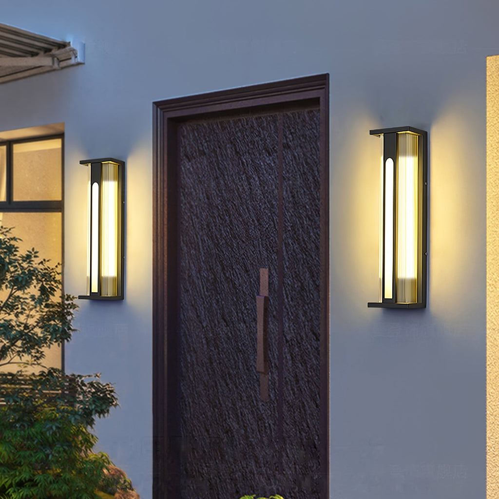 Hadrina Stainless Steel Wall Light-Moonnatur