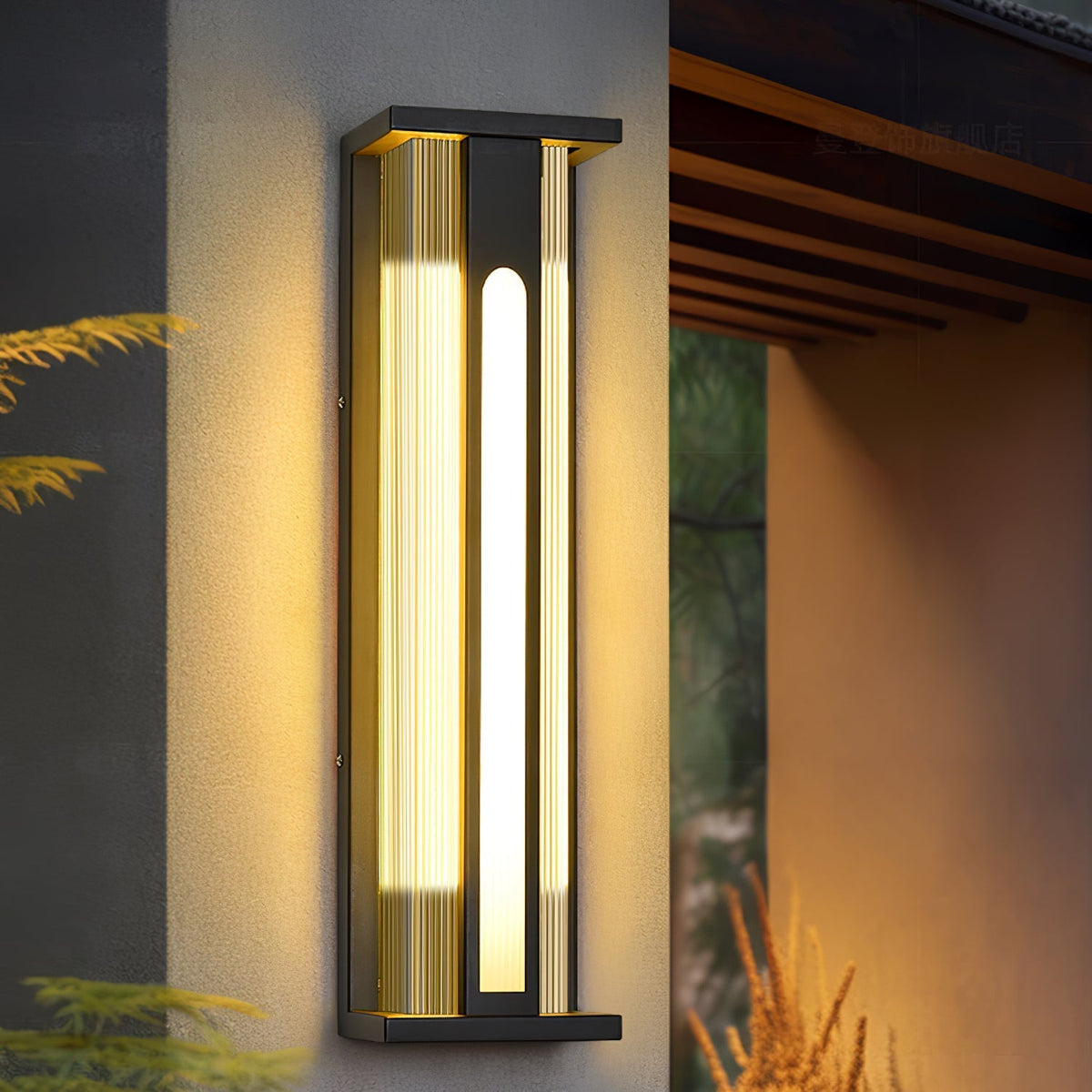 Hadrina Stainless Steel Wall Light-Moonnatur