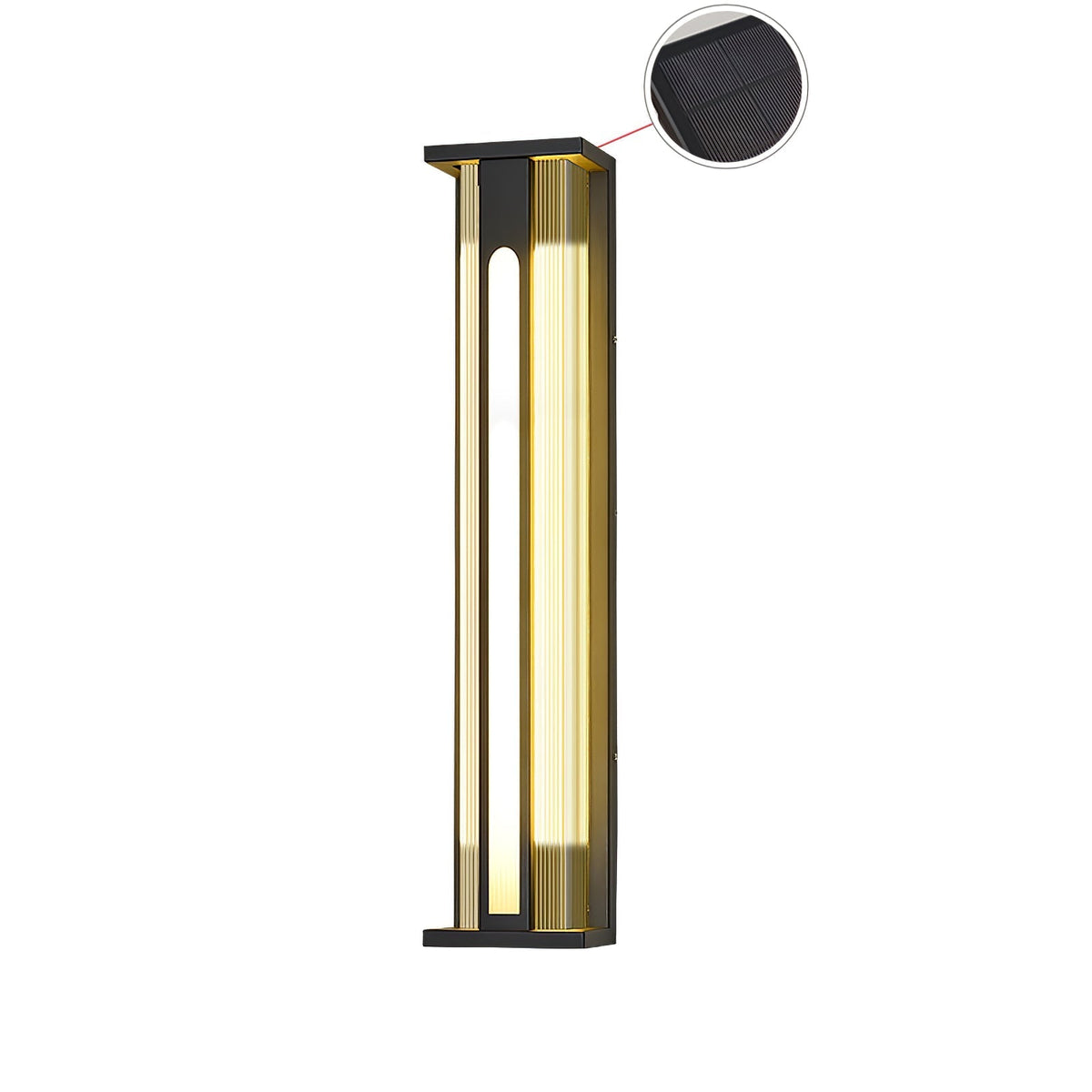 Hadrina Stainless Steel Wall Light-Moonnatur