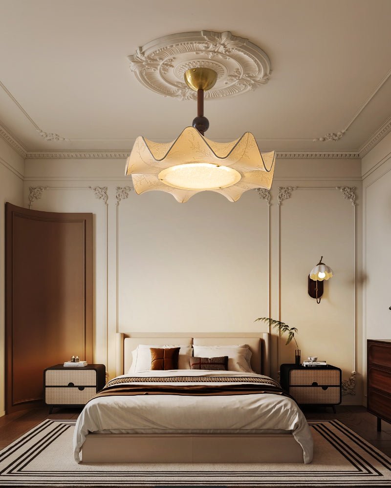 Arlenara Fabric Ceiling Light-Moonnatur
