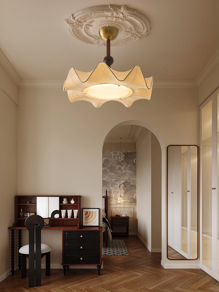 Arlenara Fabric Ceiling Light-Moonnatur