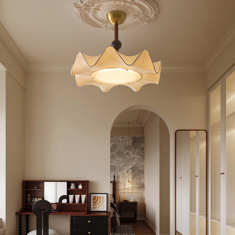 Torrenenna Fabric Ceiling Light-Moonnatur