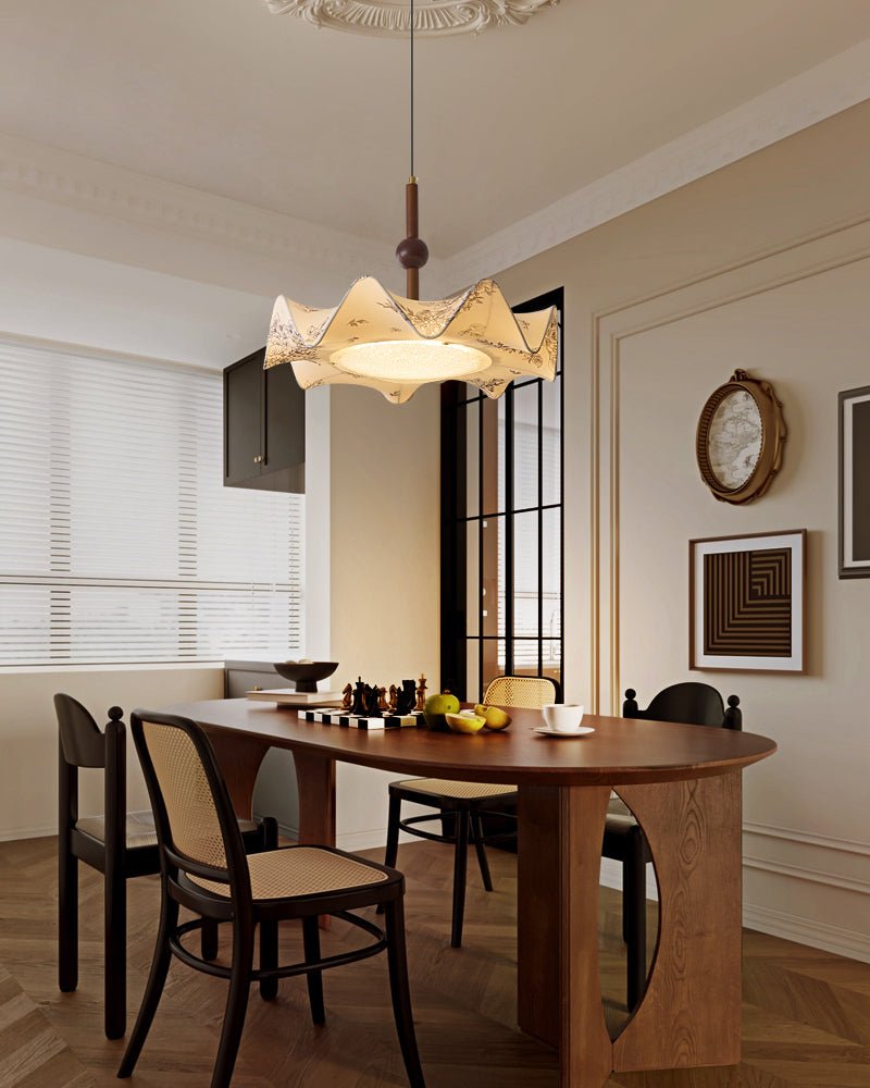 Verrenis Fabric Pendant Light-Moonnatur
