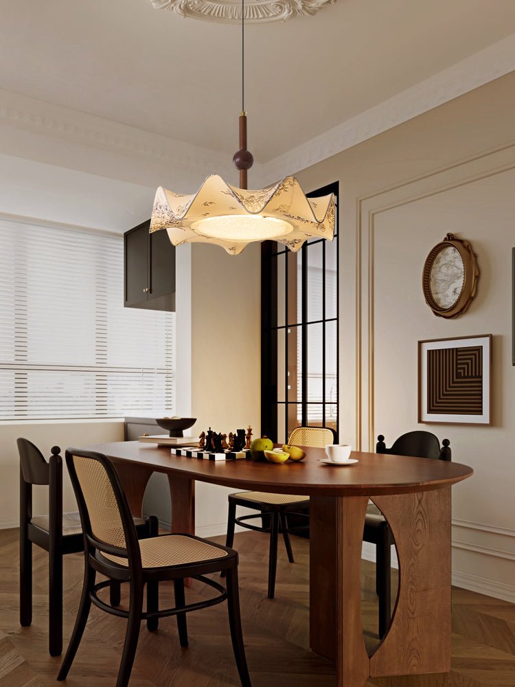 Verrenis Fabric Pendant Light-Moonnatur