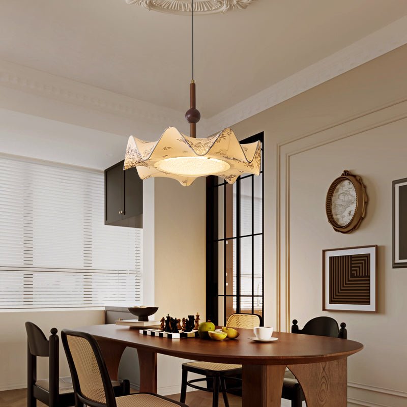 Verrenis Fabric Pendant Light-Moonnatur